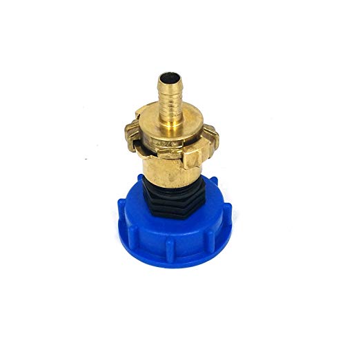 CM135100104 Kappenverschraubung S60x6 + GEKA - Messing-Kupplung IG 1" und Messing-Kupplung passend für GEKA, mit Schlauchtülle 1/2", IBC-Container-Zubehör-Regenwasser-Tank-Adapter-Fitting-Kanister CM135100104 Kappenverschraubung S60x6 + GEKA - Messing-Kupplung IG 1" und Messing-Kupplung passend für GEKA, mit Schlauchtülle 1/2", IBC-Container-Zubehör-Regenwasser-Tank-Adapter-Fitting-Kanister von CMTech GmbH Montagetechnik