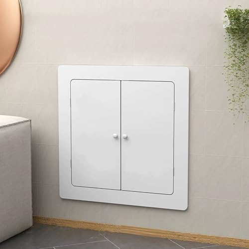 Unterputz Wohnzimmer Radiator Cover, Moderne Heizkörperverkleidung, Staubdicht Heizkörperabdeckung für Dampfbäder, Revisionsklappe, Universalmontage(80x60cm/31x24in) von CMYAOYC