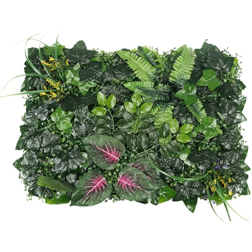 CNAFGBGG 1pc Graswandpaneele 24x16 '' wasserdichte Simulation Grün -Grünwand mit klar CNAFGBGG 1pc Graswandpaneele 24x16 '' wasserdichte Simulation Grün -Grünwand mit klar von CNAFGBGG