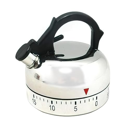 Kochuhr Countdown -Timer 60 Minuten Mechanische Erinnerungsküchenkessel -Form -Timer für Zuhause.. Kochuhr Countdown -Timer 60 Minuten Mechanische Erinnerungsküchenkessel -Form -Timer für Zuhause.. von CNAFGBGG