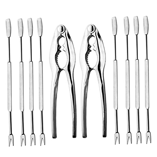 Meeresfrüchtewerkzeuge Set Lobster Cracker und Picks Set Nut Cracker -Tabelle 10pcs.. von CNAFGBGG