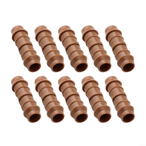 10 Stück 30,5 cm Tropfbewässerungs-Kupplungen mit Widerhaken Design zum sicheren Anschluss von 1/2 Zoll Rohr- und Sprinklerleitungen 10 Stück 30,5 cm Tropfbewässerungs-Kupplungen mit Widerhaken Design zum sicheren Anschluss von 1/2 Zoll Rohr- und Sprinklerleitungen von CNANRNANC