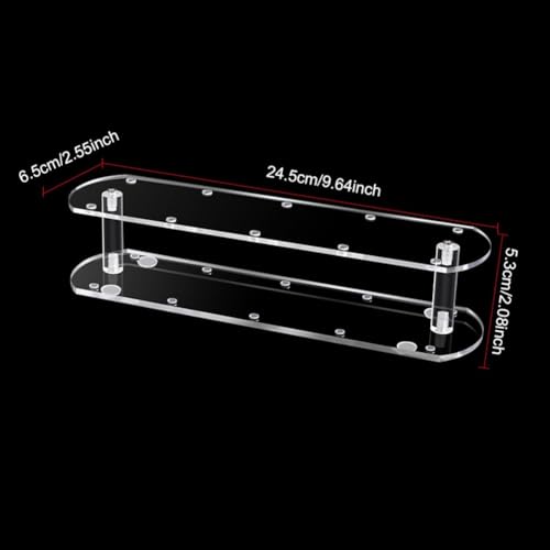 21 Loch Dessert Display Ständer Zuverlässiger Acrylhalter für Cake Pops und für verschiedene Party-Leckereien (10 Löcher) von CNANRNANC