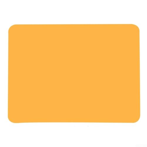 3 Stück Silikonmatten für Tisch-Hitzeschutz, rutschfeste matte Unterseite, flexibel und Matten Größe 40 x 30 cm für den täglichen Gebrauch (orange) von CNANRNANC