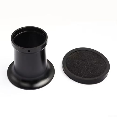 50 mm Motorrad Vergaser Luftfilter Cup mit Mesh-Sieb passend für verschiedene Vergasergrößen (Schwarz) von CNANRNANC
