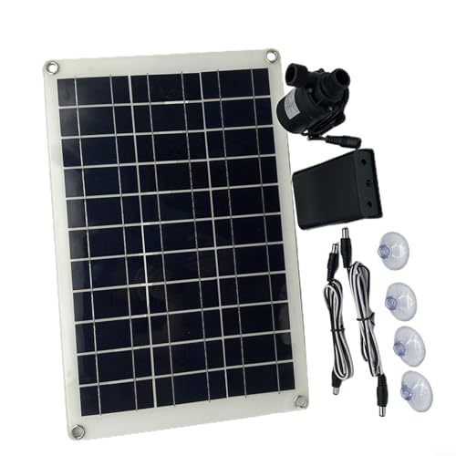 800Lh DC 12V Bürstenlosen Solar Wasserpumpe Kits mit 50W Solar Panel Teich Garten Teichpumpe mit Solarpanel von CNANRNANC