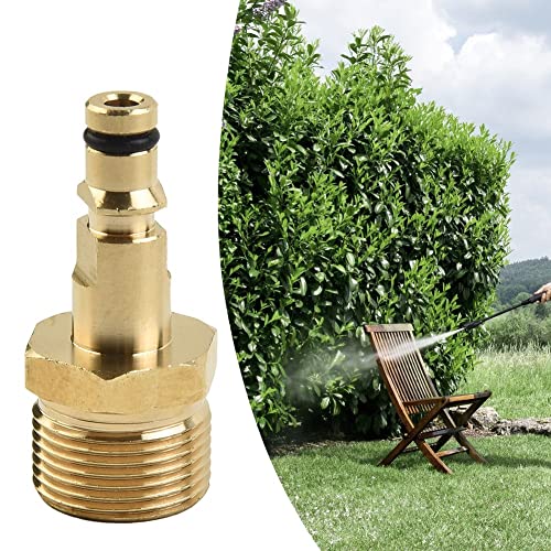 Adapter für M22 Hochdruckschläuche - Hochdruckreiniger Adapter auf M22x 1,5 für AG für M22 Quick Connect, Stecker M22 Schlauchadapter von CNANRNANC