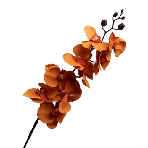 Atemberaubender Kunstblumenstrauß aus Seide mit 9 Phalaenopsis-Köpfen, um den Stil Ihres Raumes zu verbessern (K) von CNANRNANC