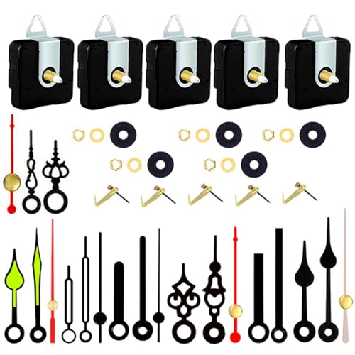 Batteriebetriebenes, leises Quarz-Uhrwerk mit einstellbarer Schaftlänge und hohem Drehmoment für die Reparatur und Erstellung individueller Uhren von CNANRNANC