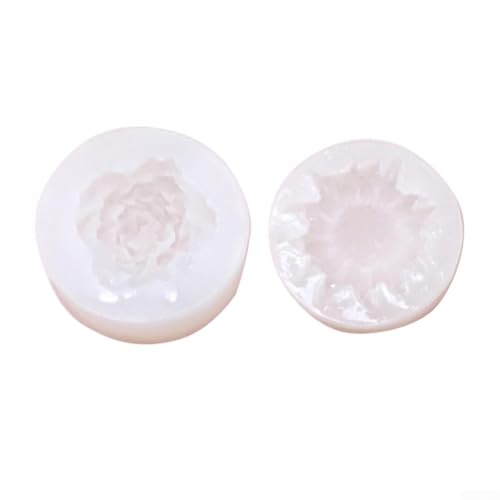 Blumen-Silikon für Seife, Harzhandwerk und handgefertigte Kerzen-Designs (Blumen 1 (mit Loch)) von CNANRNANC