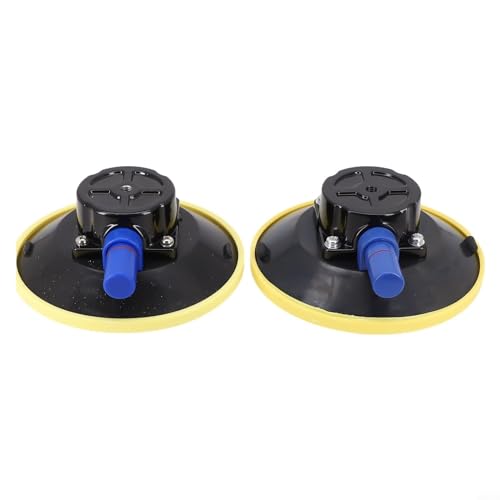 CNANRNANC 2 Stück 15,2 cm Vakuum Saugnapf Handpumpe Glas Metall Heber mit M8 Gewinde für Fahrzeug Boot Reparatur Werkstatt von CNANRNANC