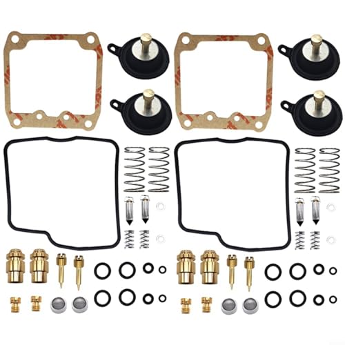CNANRNANC 2 Stück Motorrad Vergaser Reparatursatz für Suzuki Intruder 800 VS800GL 92-04 und 1400 VS1400GLP 93-04, Motorteile Restaurierungskomponente von CNANRNANC