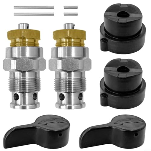 CNANRNANC 2er Pack 235014 Sprühventil Ersatz für Airless Farbsprüher Stahlkugelmechanismus (2-teiliges Set) von CNANRNANC