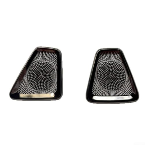 CNANRNANC 2er-Pack Edelstahl-Klimaanlagen-Auslassabdeckung für Volvo XC60 2018–2026 und S60 2020–2026 (schwarzes Titan) von CNANRNANC