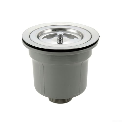 CNANRNANC Abflusssieb für Küchenspüle, 140 mm, Edelstahl, Abflussfilterkorb für Küchenbecken, Abflusssystem mit großer Kapazität von CNANRNANC