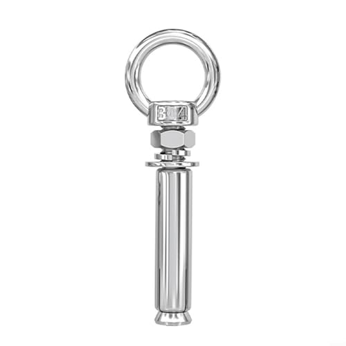 CNANRNANC Edelstahl Ösenschraube Expansion Anker Schraube Ring Mount M6-M10 Heavy Duty Wandhaken für Beton Ziegel (M10x150) von CNANRNANC