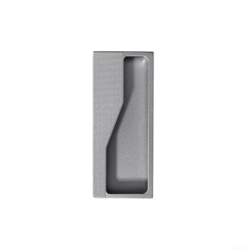 CNANRNANC Eingebetteter Schrankgriff für Kleiderschränke, hochwertiges Material, stilvolle Sicherheitsfunktion (grau, 138 mm) von CNANRNANC