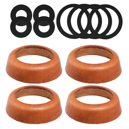 CNANRNANC Ersatz Pumpendichtung Set für Modell 75 Handwasserpumpe mit Ledermanschetten Gummiringe Garten Brunnenpumpe Teile von CNANRNANC