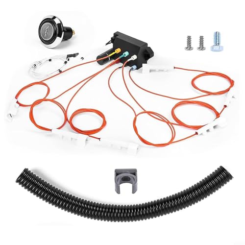 CNANRNANC Gasgrill Piezo-Zündknopf-Ersatz-Set für Weber Part 66356, sorgt für einen effektiven Grillbetrieb von CNANRNANC