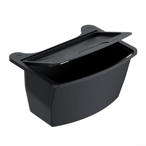 CNANRNANC Hintere Aufbewahrungsbox Auto Innenraum Mülleimer Container Organizer Fahrzeug Aufbewahrung Halter für Tesla Modell Y 2021-2024 von CNANRNANC