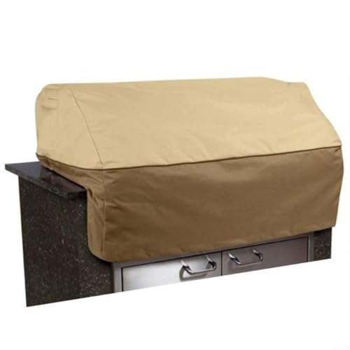 CNANRNANC Oxford Cloth BBQ Grill Cover Outdoor Barbecue Protective Cover With Two Size Options 420D 600D Water Resistant(420D: 81 * 66 * 61cm) von CNANRNANC
