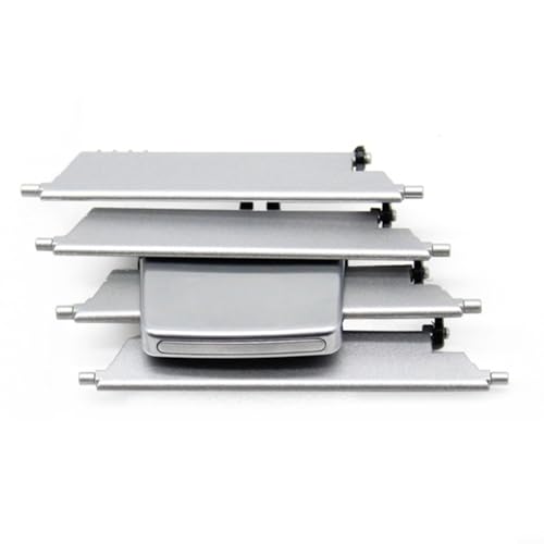 CNANRNANC Reparatursatz für Lüftungsgitter für Klimaanlagen, für Mercedes, für E-Klasse, Cabriolet W207 2013–2016, graues Ersatzgitter links rechts Mitte (vorne links) von CNANRNANC