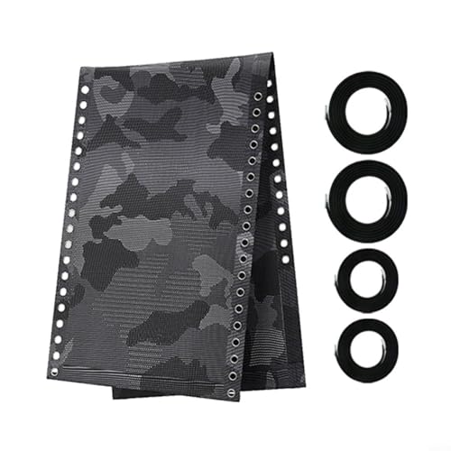 CNANRNANC Reparaturset für Liegestühle mit Nylon-Stoffplatte, 160 x 43 cm, wasserdicht, UV-beständig, Ersatz-Set (D) von CNANRNANC