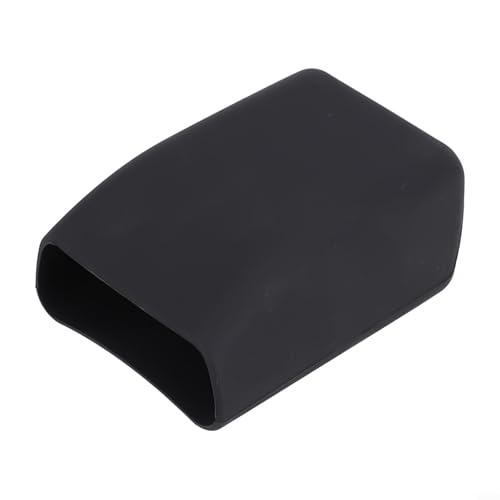 CNANRNANC Sicherheitsgurtschloss Schutzhülle Silikon Auto Anti-Kratz-Staub-Hülle(Schwarz) von CNANRNANC