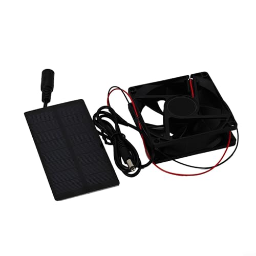 CNANRNANC Solar Ventilator Für Outdoor Camping Kleine Solar Fan 10W 5v Solar Panel Fan Kit IP65 Wasserdicht Solar Lüfter für Kleine Hühnerställe von CNANRNANC