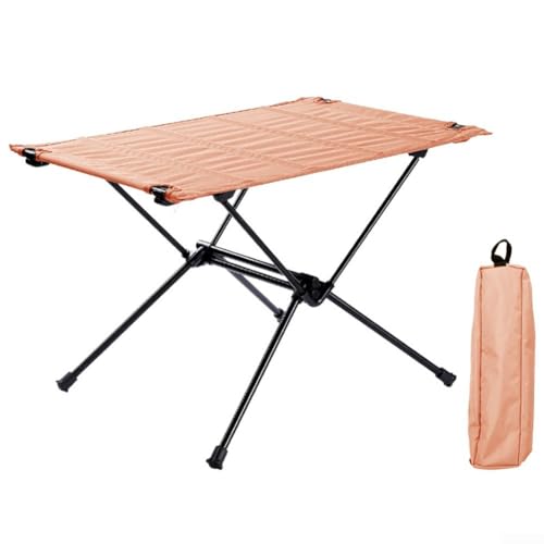 CNANRNANC Stabile und kompakte Camping-Möbel, Oxford-Stoff, Tischplatte, leicht und einfach zu transportieren (gelb) von CNANRNANC