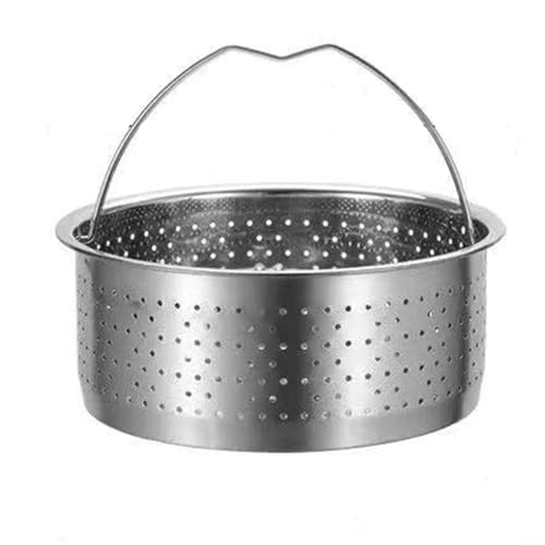 Edelstahl-Gemüse-Dampfgarer zum Schnellkochen, schneller Dampfkorb für effizientes Kochen zu Hause (16,5 cm) von CNANRNANC