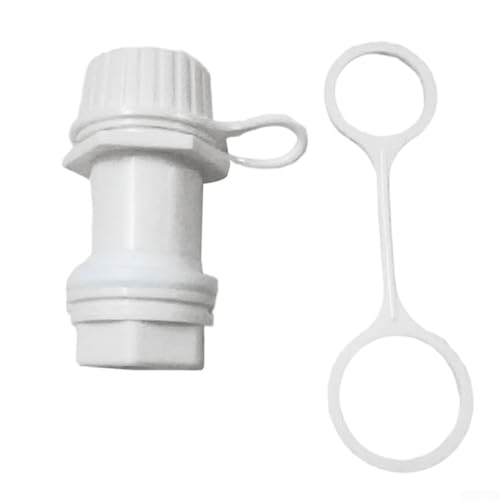 Ersatz-Ablaufgarnitur für Igloo 50165 QT Kühler, auslaufsicheres Design mit befestigter Kappe zur sicheren Entwässerung und Vermeidung von Verlust (1 Set) von CNANRNANC