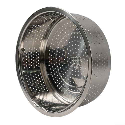 Gemüse-Dampfgarer aus Edelstahl zum Schnellkochen, schneller Dampfkorb für effizientes Kochen zu Hause (20 cm) von CNANRNANC