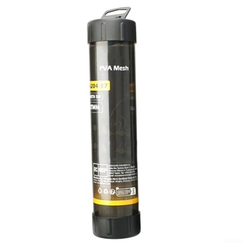 Karpfenangeln, PVA-Netz, Nachfüllpackung, 5 m, löslicher Köder-Futterspender mit Kolben, ideal für jede Wassertemperatur, 25 mm/37 mm/44 mm (37 mm) von CNANRNANC