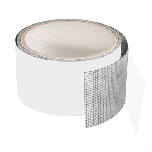 Klebriges Reparatur-Patch, 2 m, Netzband zur Befestigung von Rissen in Türen und Zelten (schwarz) von CNANRNANC