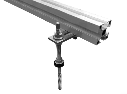 M10 für Stockschrauben-Adapterplatten aus Edelstahl, erhältlich in Packungen von 1/4/12 (1 Stück) von CNANRNANC