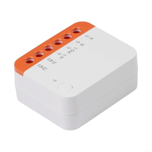 MINIR4 WiFi Smart Lichtschalter mit Relaistrennung für einfache Steuerung und sicheren Betrieb (1 Stück) von CNANRNANC