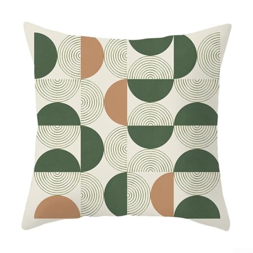 Moderner Kissenbezug mit abstraktem Design, hergestellt aus Polyester-Material für den täglichen Gebrauch in jedem Raum (D) von CNANRNANC