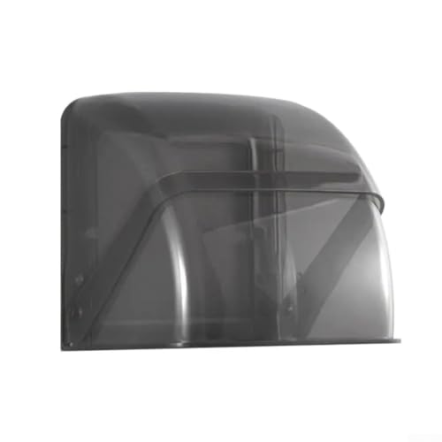 Outdoor Steckdosenbox mit Regenschutz, 86 Typ Wasserdichtes Design, PC-Material (Transparent Schwarz) von CNANRNANC
