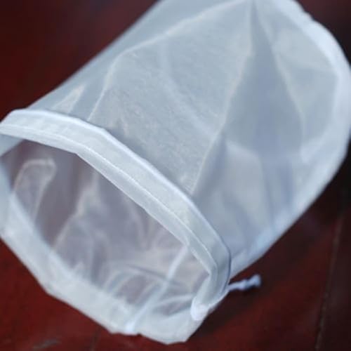 Premium Nylon Siebbeutel, feines Netz, 20 x 30 cm, 100160200, 2 Stück für selbstgebrautes Brauen (160 Mikron) von CNANRNANC