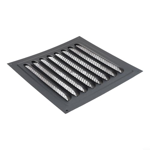 Quadratisches Lüftungsgitter mit Insektenbarriere für ununterbrochenen Luftstrom (1 Stück) von CNANRNANC