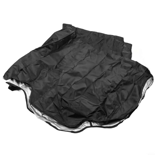 Robuste Schaukelabdeckung, wasser- und staubdichtes Design für verbesserte Haltbarkeit im Freien (142 x 120 x 18 cm, schwarz) von CNANRNANC