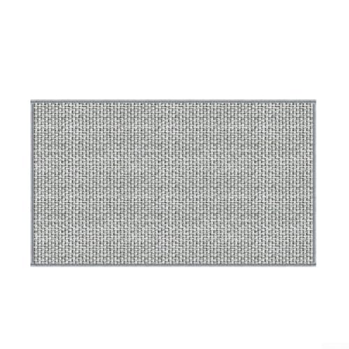 Rutschfeste Badematte, 40 x 60 cm, wasserdicht und maschinenwaschbar für den bequemen Gebrauch zu Hause (hellgrau) von CNANRNANC