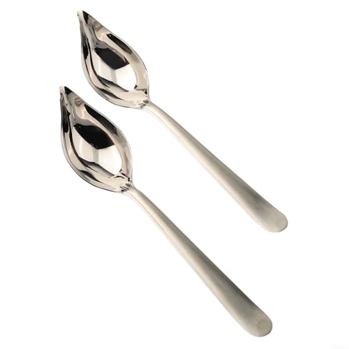Saucenlöffel aus Edelstahl 304 für präzises Ausgießen, leicht zu reinigen und zu pflegen (Silber) von CNANRNANC