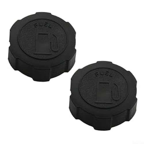 Tankdeckel Ersatz kompatibel mit Modellen 692046 LG397974 M143291 PT11028 für Rasenmäher und Schneefräsen, sichere Abdichtung und Kraftstoffeffizienz (2 Stück) von CNANRNANC