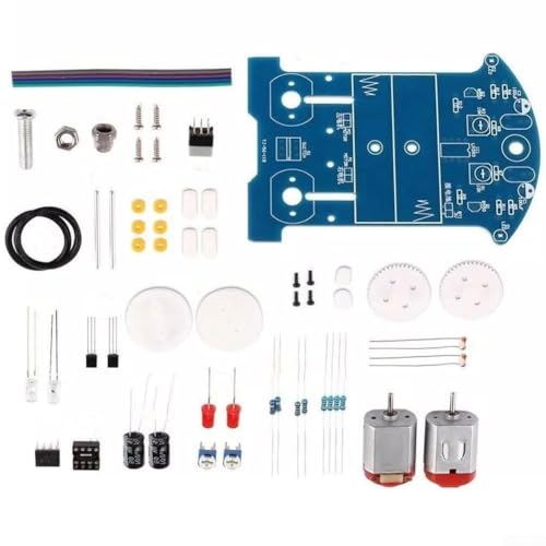 Tauchen Sie ein in die Grundlagen der Elektronik mit dem fesselnden Smart Car Soldering Project DIY Kit Experience von CNANRNANC