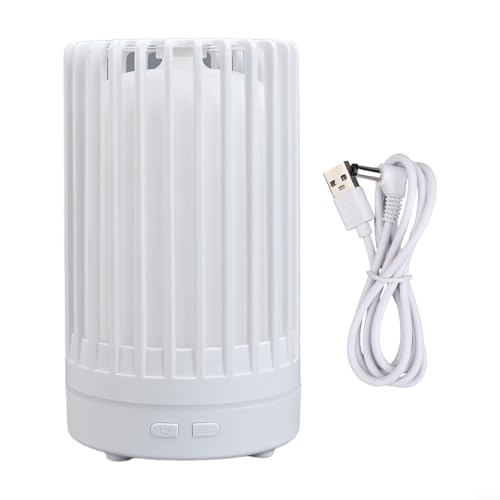 Tragbarer Vogelkäfig-Luftbefeuchter mit einfachem USB-Stromanschluss, gemütlichem Nachtlicht und Aroma-Diffusor (weiß-warme Lampe) von CNANRNANC