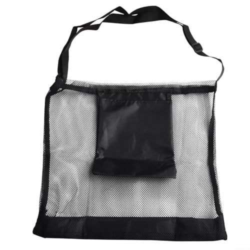 Tragbares Pilzsammelzubehör mit atmungsaktivem Netz-Design, ideal für Futtersuche in der Natur oder Gartenarbeit (schwarz) von CNANRNANC