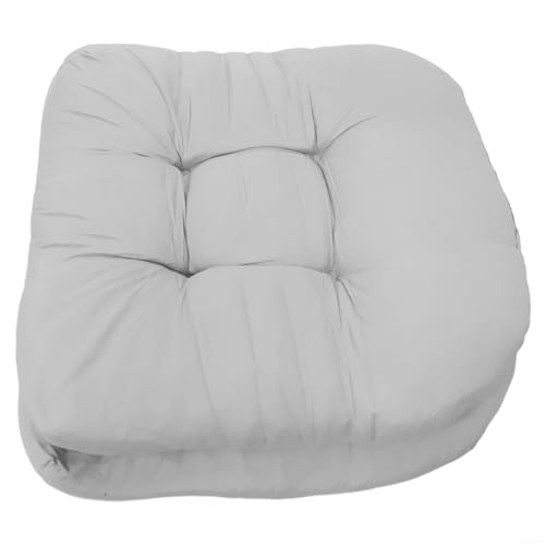 U-förmiges Rattan-Stuhl-Set mit Kissen für Terrasse und Terrasse, 2-teilig, Hellblau von CNANRNANC
