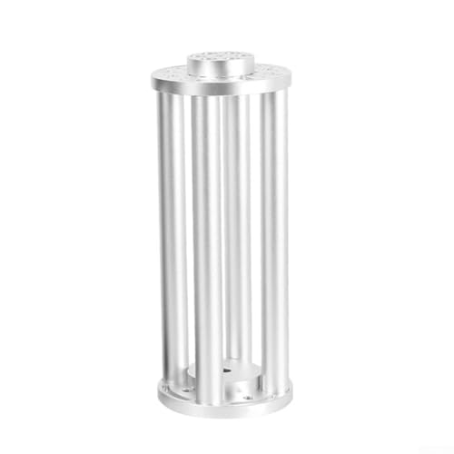 Verlängerungs-Säulen-Booster-Sektion für EQ3 EQ5 Äquatorialstativ, Aluminiumlegierung mit Höhenoptionen 200 mm und 300 mm für astronomische Teleskope (300 mm Silber) von CNANRNANC